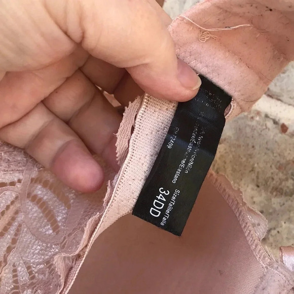 Blush Lace Lightly Padded Underwire Bra - Picture 6 of 8